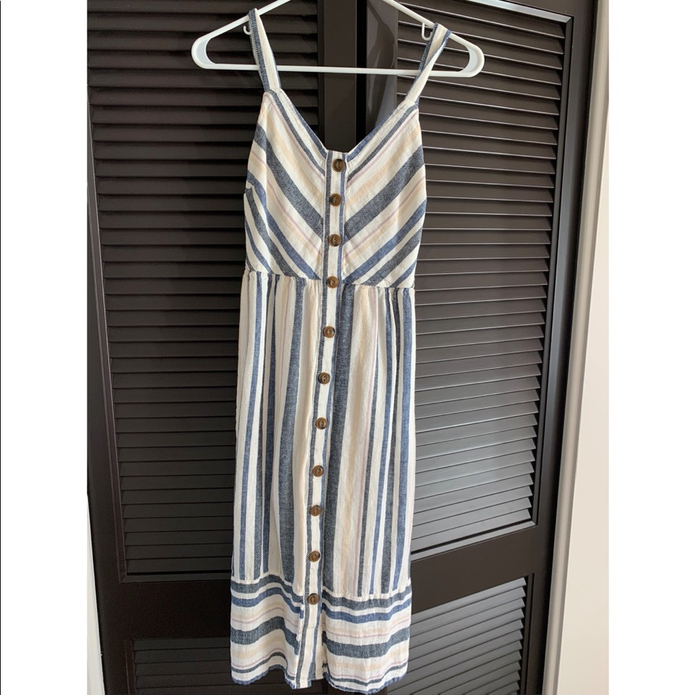 STRIPED UNIVERSAL THREAD DRESS